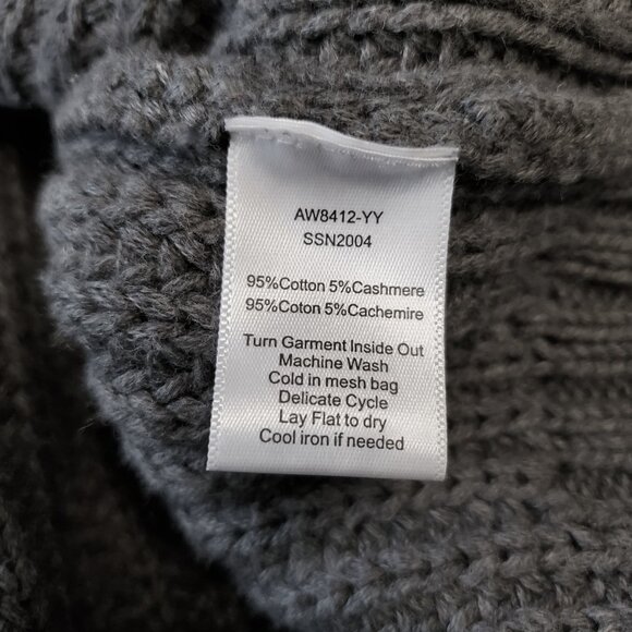 ATM Anthony Thomas Melillo X Revolve Cashmere Cotton Chunky V Neck Sweat… - Picture 9 of 9